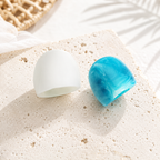 Double Ocean Pop Ring 2pc Set (size 8) - Hello Baabs