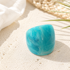 Double Ocean Pop Ring 2pc Set (size 8) - Hello Baabs
