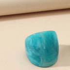 Double Ocean Pop Ring 2pc Set (size 8) - Hello Baabs LLC 