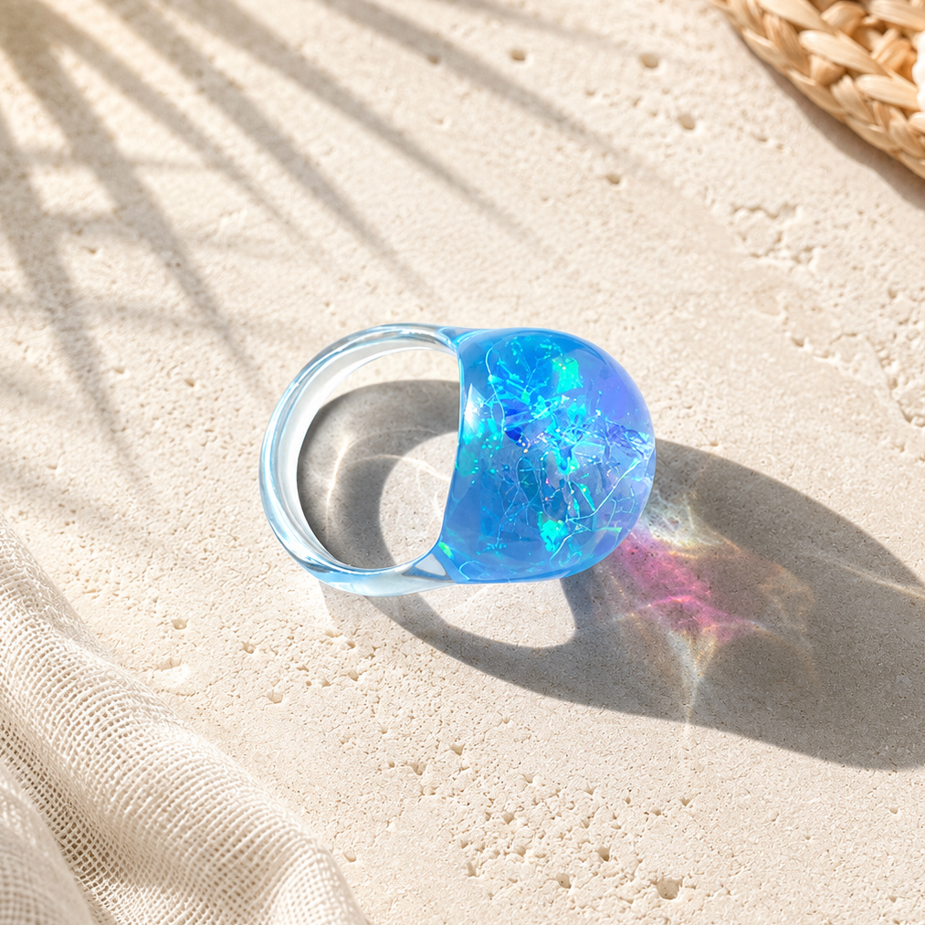 Dream Sparkle Ring (size 7) - 5 colors - Hello Baabs