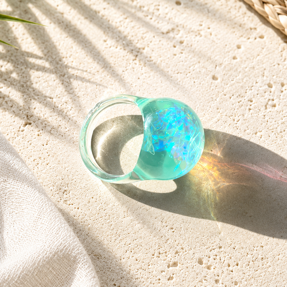 Dream Sparkle Ring (size 7) - 5 colors - Hello Baabs