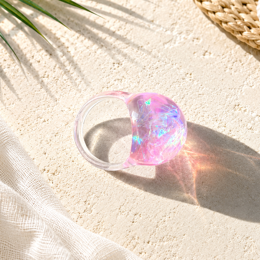 Dream Sparkle Ring (size 7) - 5 colors - Hello Baabs