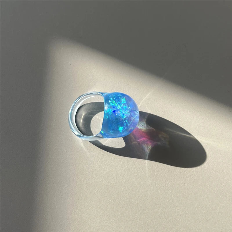 Dream Sparkle Ring (size 7) - 5 colors - Hello Baabs LLC 