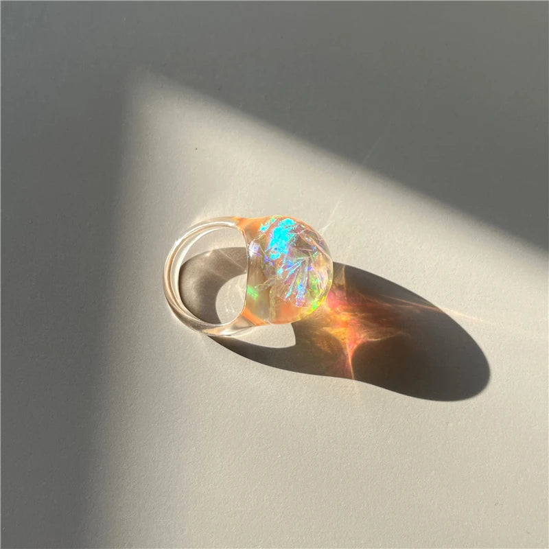 Dream Sparkle Ring (size 7) - 5 colors - Hello Baabs LLC 