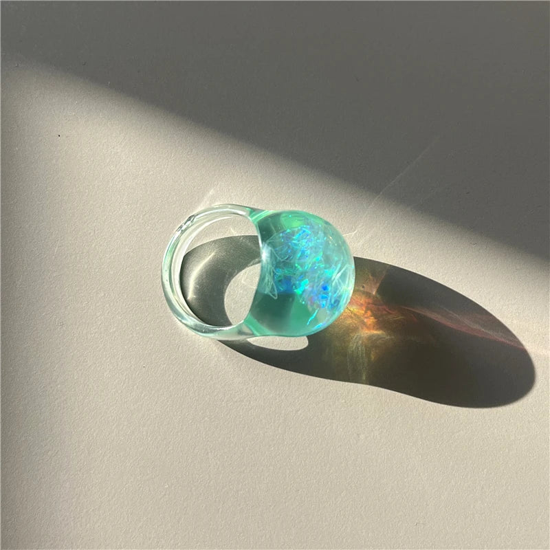 Dream Sparkle Ring (size 7) - 5 colors - Hello Baabs LLC 