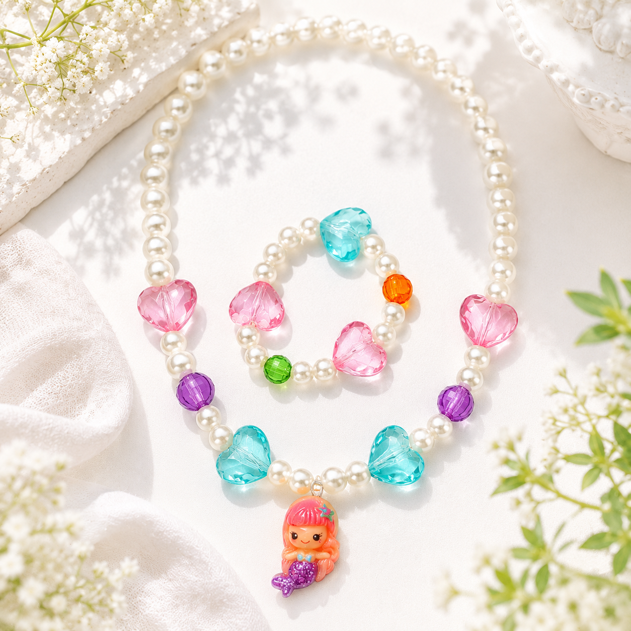 Dreamland Duo Necklace & Bracelet Set - 7 variants - Hello Baabs
