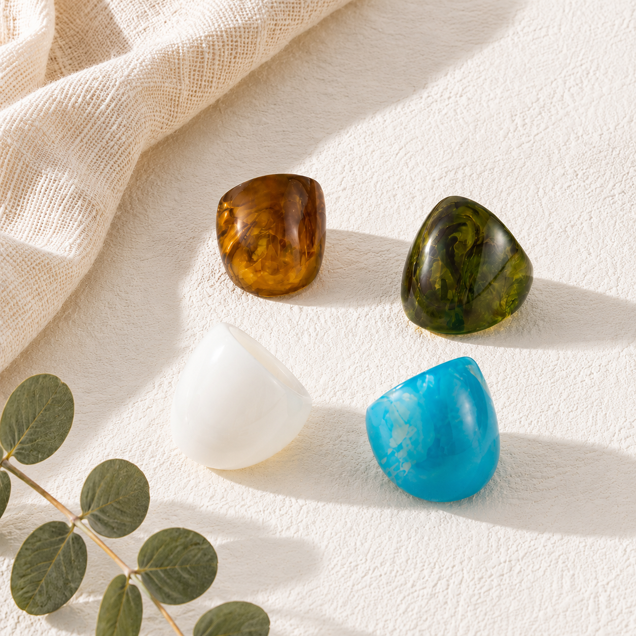 Drip Dream Ring (size 5) - 4 colors - Hello Baabs