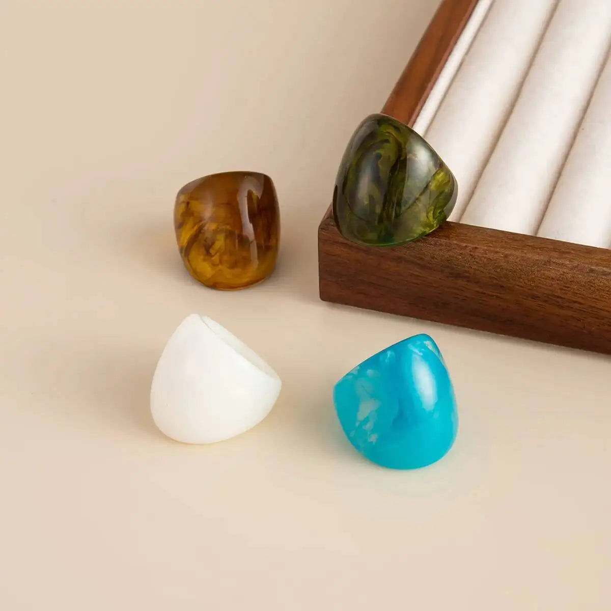 Drip Dream Ring (size 5) - 4 colors - Hello Baabs LLC 