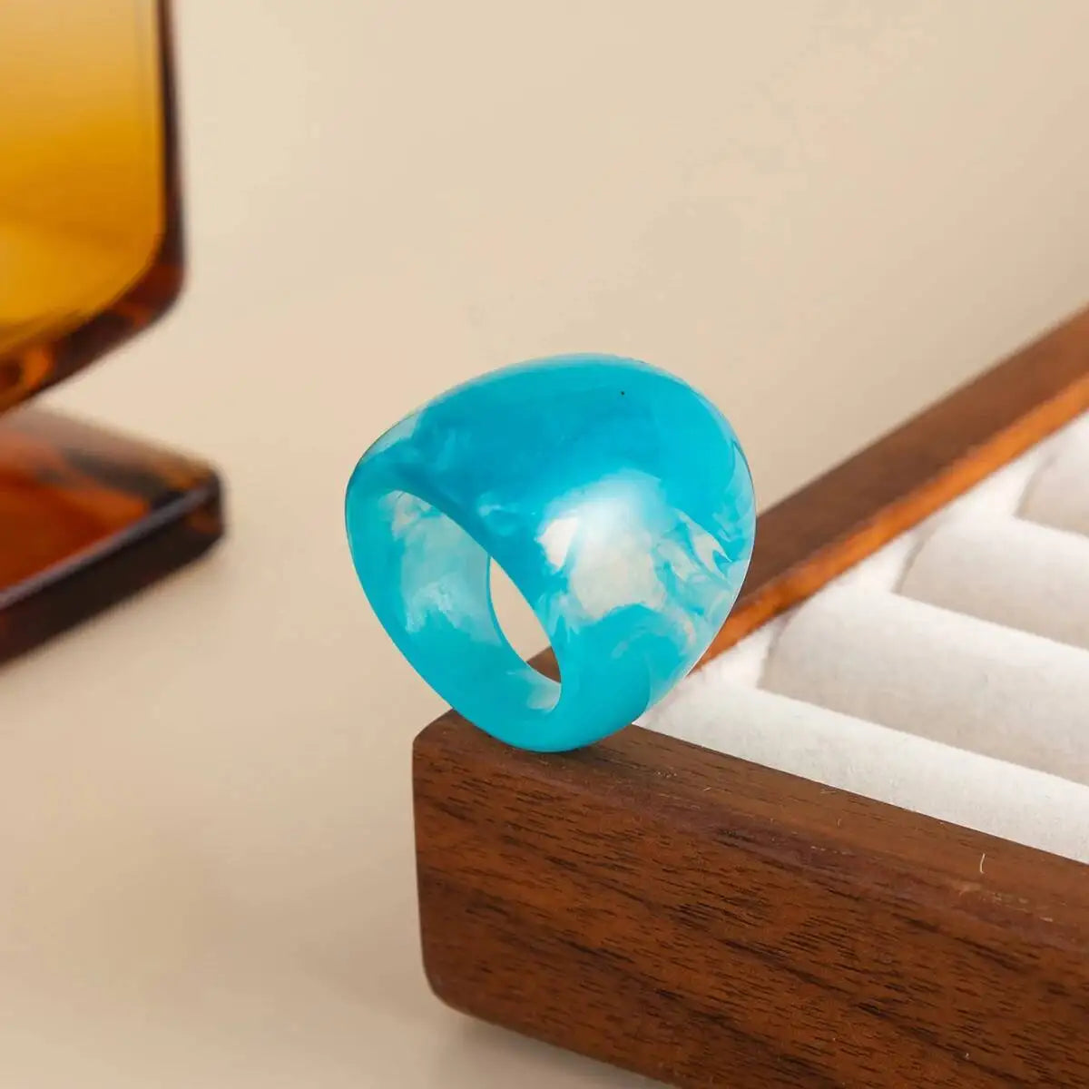 Drip Dream Ring (size 5) - 4 colors - Hello Baabs LLC 