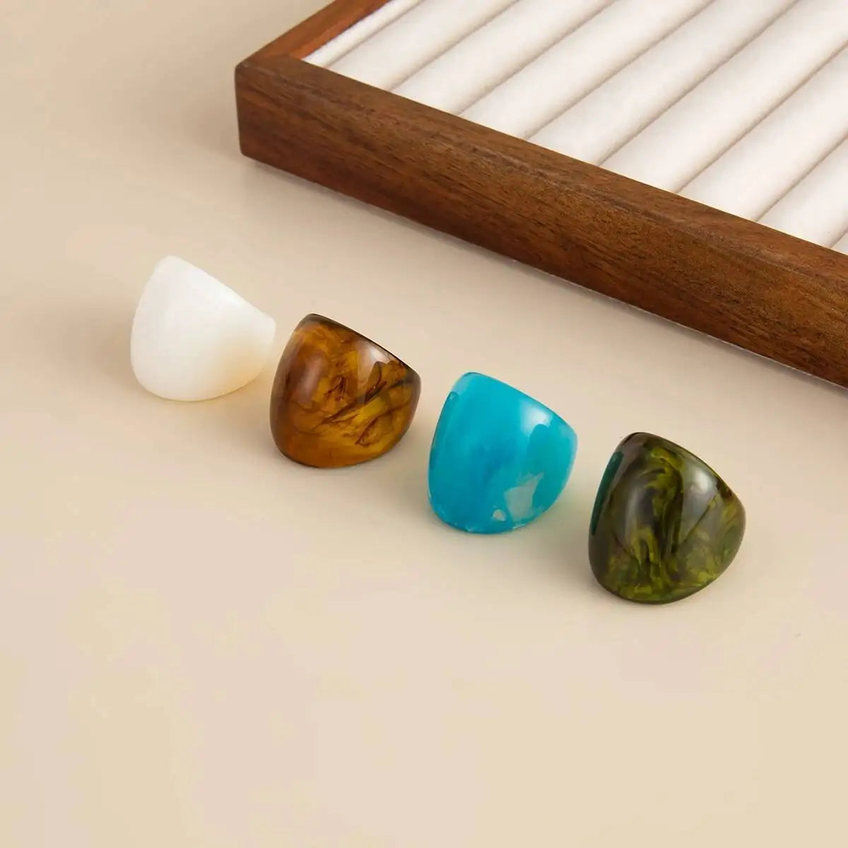 Drip Dream Ring (size 5) - 4 colors - hello baabs 