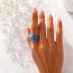Droplet Delight Ring (size 6) - 13 colors - Hello Baabs