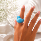 Droplet Delight Ring (size 6) - 13 colors - Hello Baabs