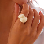 Droplet Delight Ring (size 6) - 13 colors - Hello Baabs LLC 