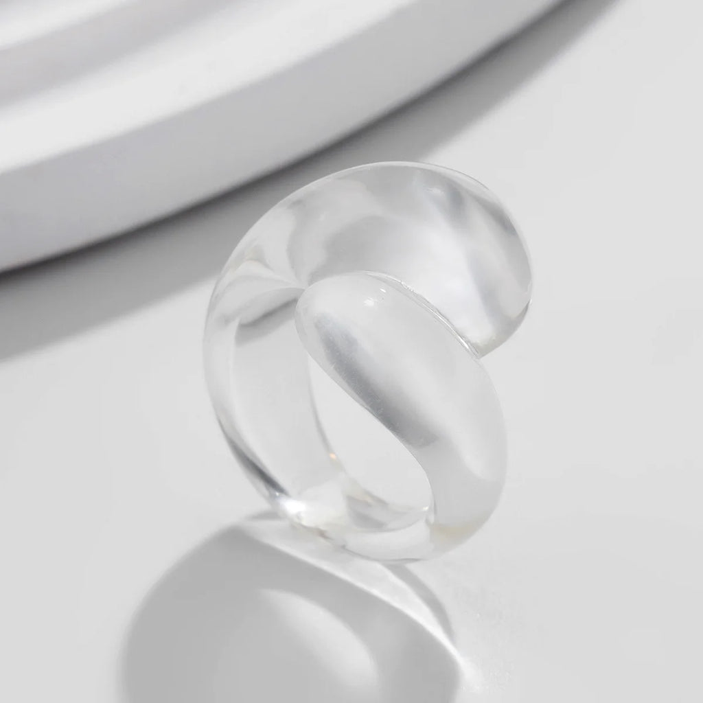 Droplet Delight Ring (size 6) - 13 colors - Hello Baabs LLC 