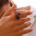 Droplet Delight Ring (size 6) - 13 colors - Hello Baabs LLC 