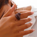 Droplet Delight Ring (size 6) - 13 colors - Hello Baabs LLC 