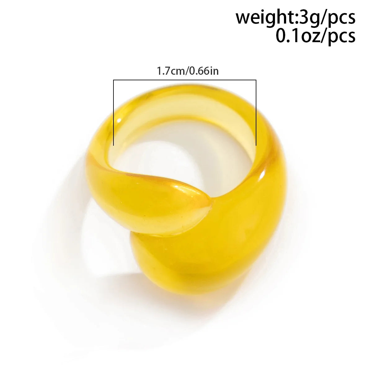 Droplet Delight Ring (size 6) - 13 colors - hello baabs 