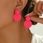 Duo Bloom Earrings - 11 color variants - hello baabs 