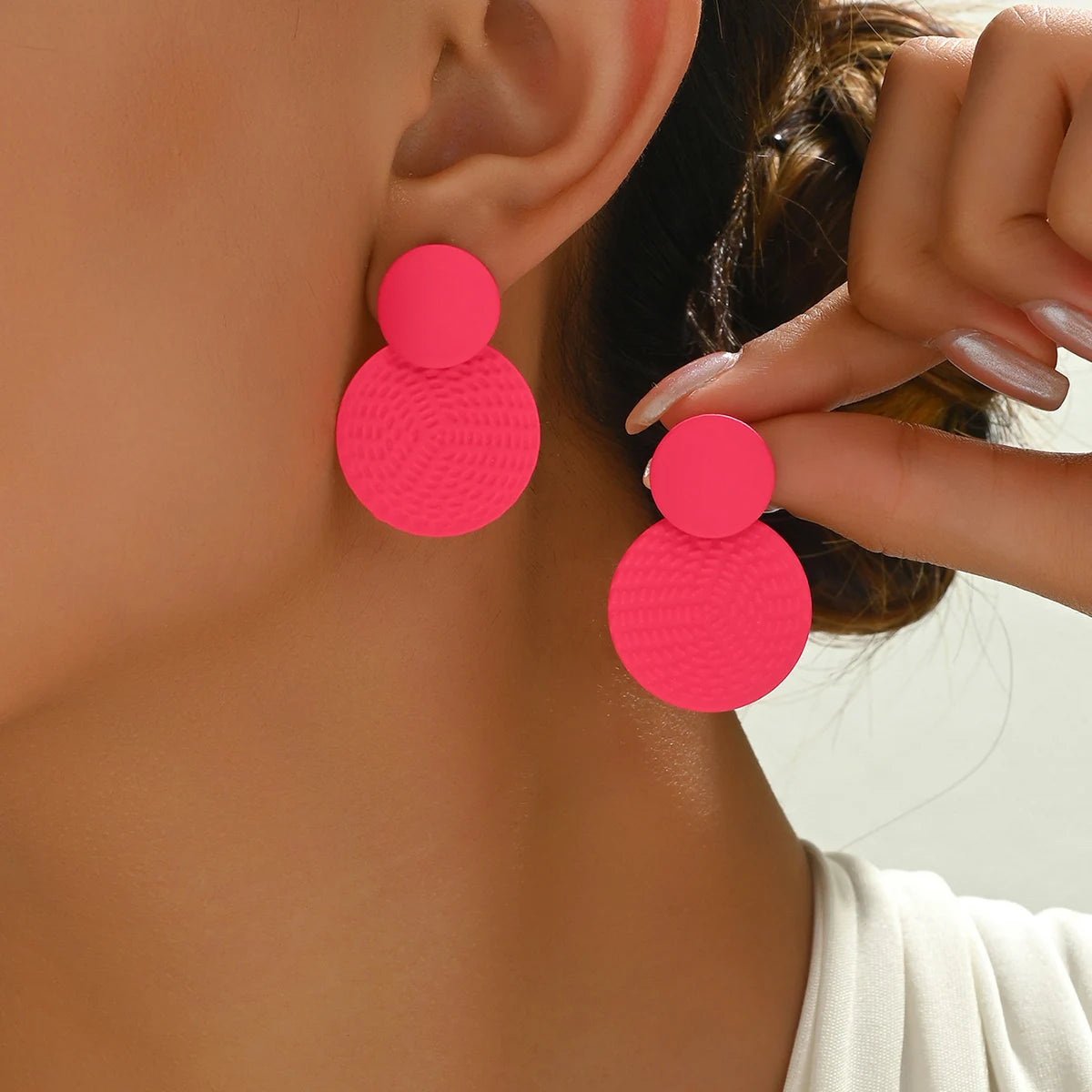 Duo Bloom Earrings - 11 color variants - hello baabs 