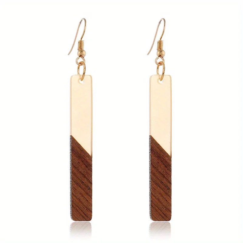 Earth & Edge Rectangle Drops - 8 colors - Hello Baabs