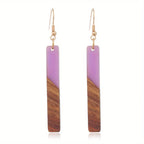 Earth & Edge Rectangle Drops - 8 colors - Hello Baabs