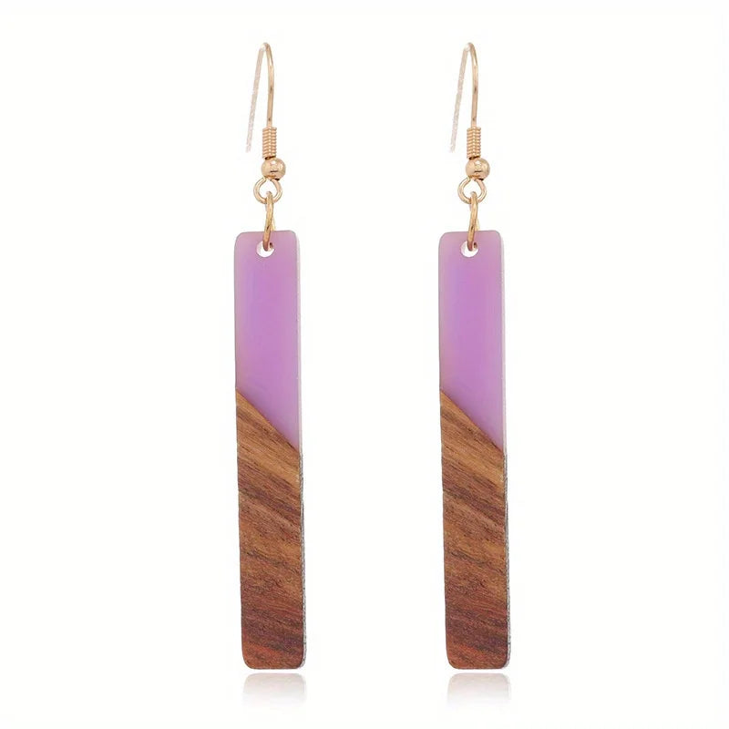 Earth & Edge Rectangle Drops - 8 colors - Hello Baabs