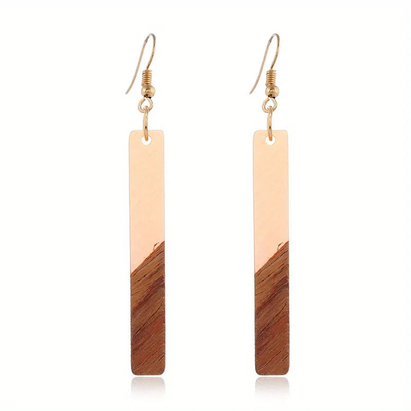 Earth & Edge Rectangle Drops - 8 colors - Hello Baabs
