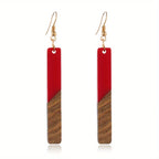 Earth & Edge Rectangle Drops - 8 colors - Hello Baabs