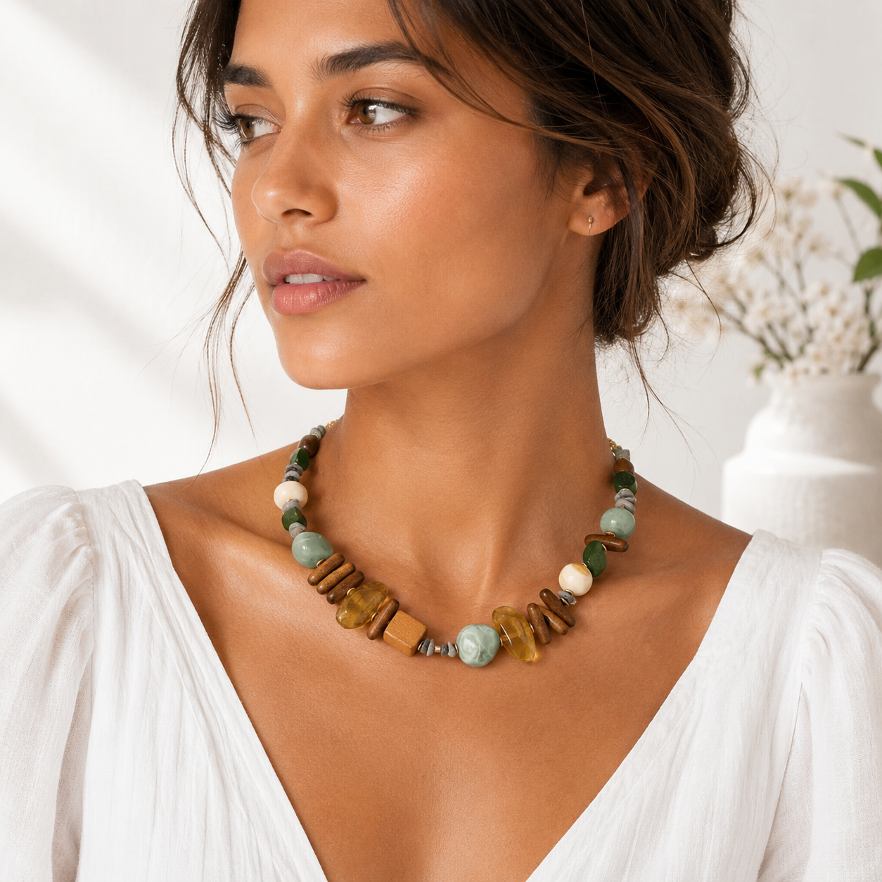 Earthbound Glow Necklace - Hello Baabs