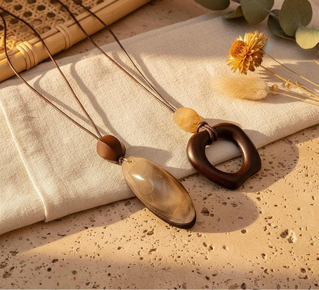 Earthline Pendant - 12 variants - Hello Baabs
