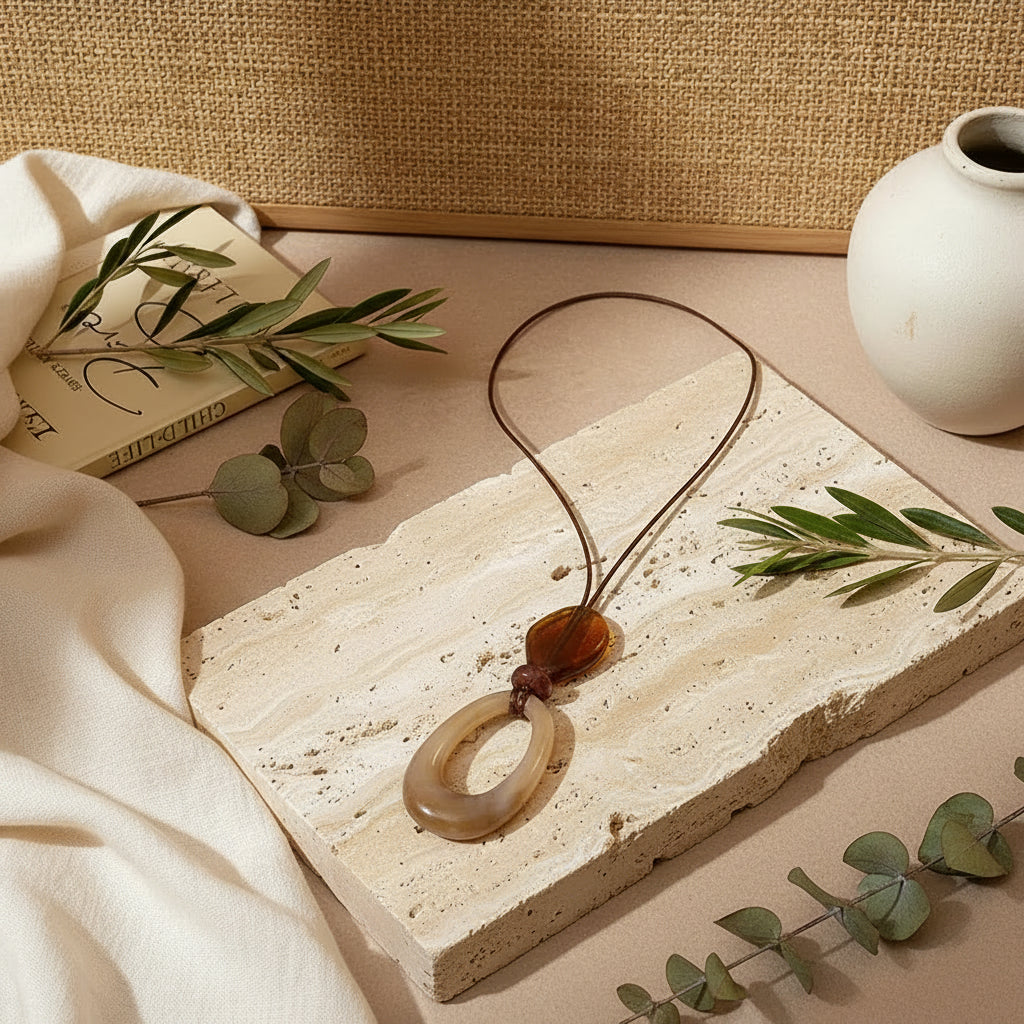 Earthline Pendant - 12 variants - Hello Baabs