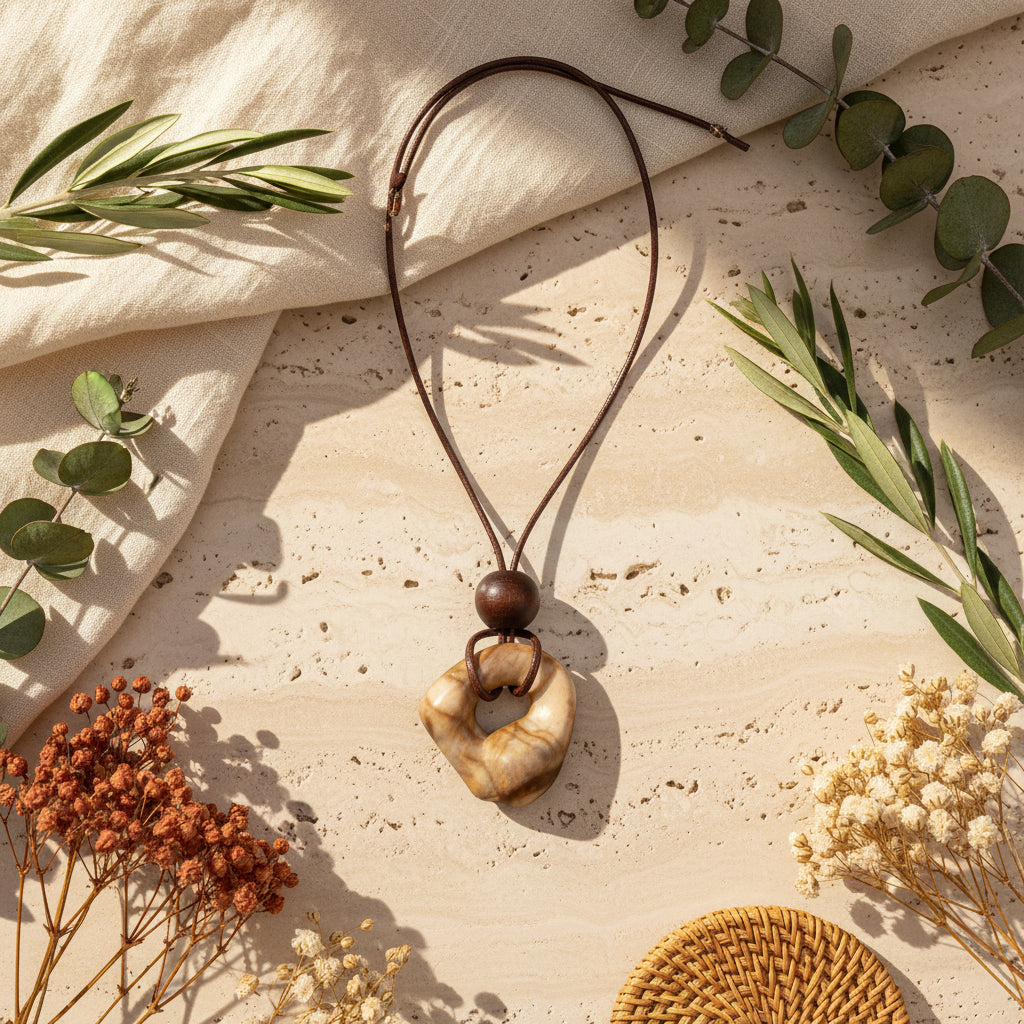 Earthline Pendant - 12 variants - Hello Baabs