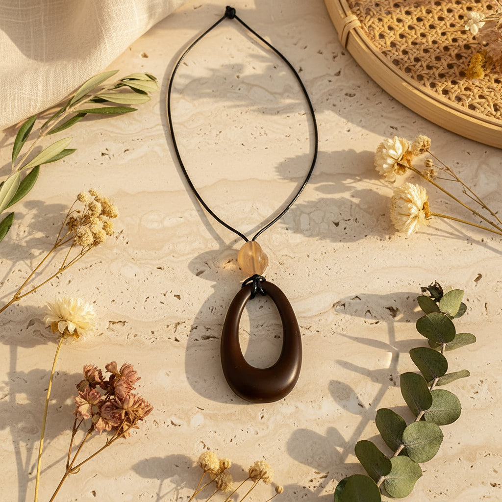 Earthline Pendant - 12 variants - Hello Baabs