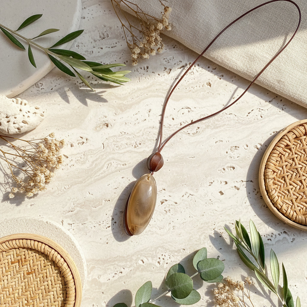 Earthline Pendant - 12 variants - Hello Baabs