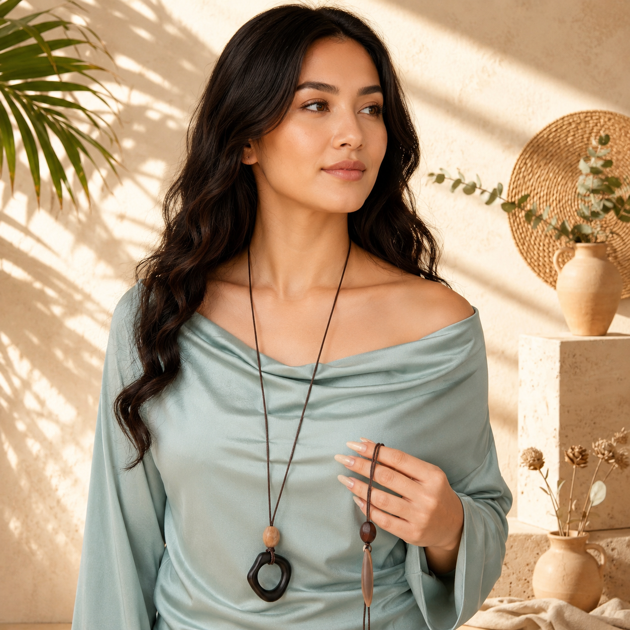 Earthline Pendant - 12 variants - Hello Baabs