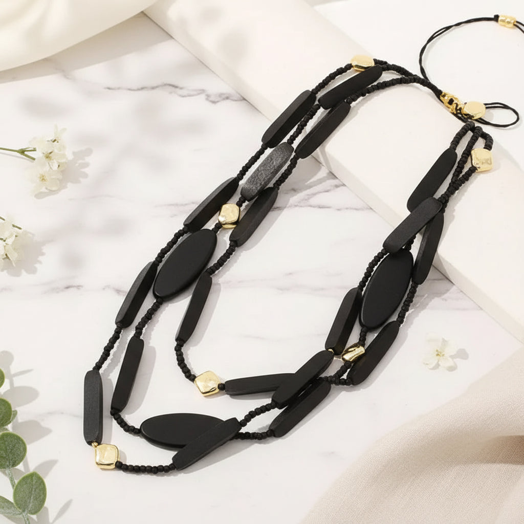 Earthly Elegance Necklace - 2 colors - Hello Baabs