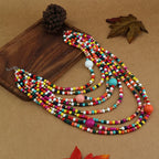 Earthsong Color Layers Necklace - hello baabs 