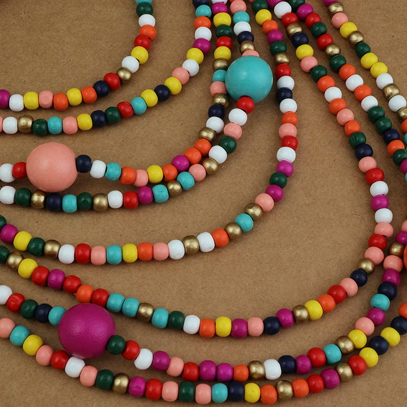 Earthsong Color Layers Necklace - hello baabs 