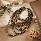 Earthtone Echo Necklace - Hello Baabs LLC 