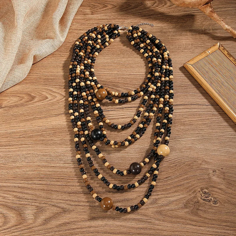 Earthtone Echo Necklace - hello baabs 