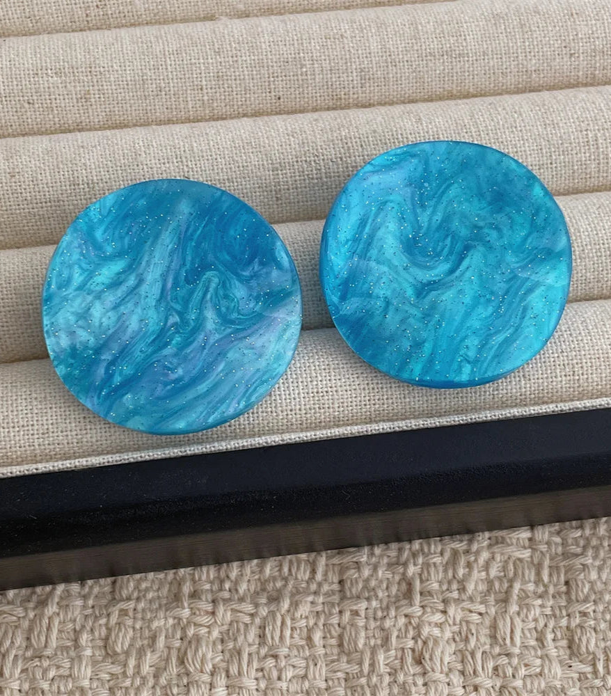 Echo Disc Earrings - 8 colors - hello baabs 