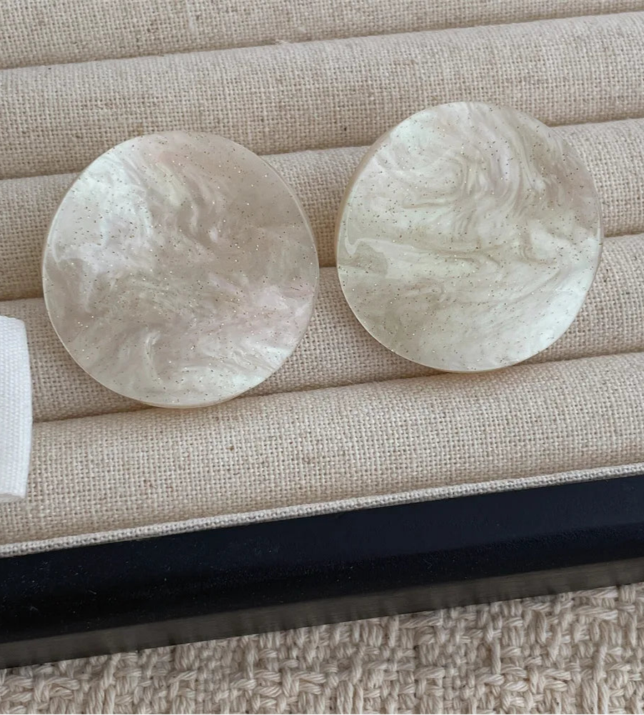 Echo Disc Earrings - 8 colors - hello baabs 