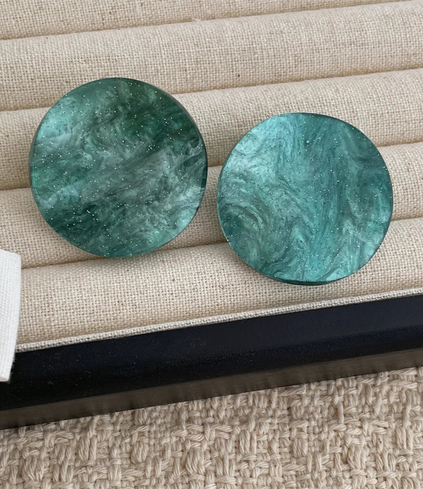 Echo Disc Earrings - 8 colors - hello baabs 