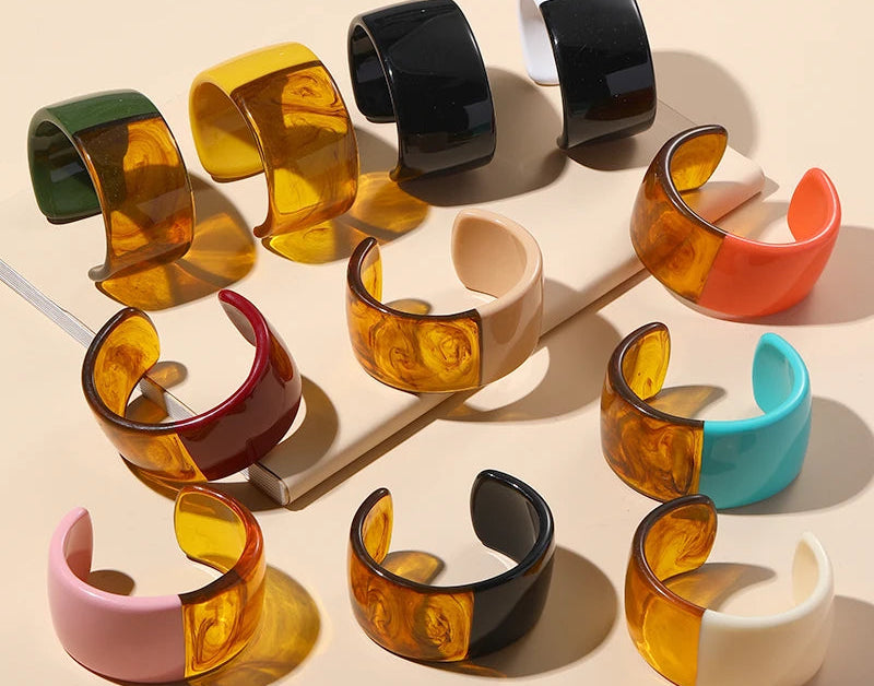 Echo Tone Cuff (3.03" diameter) - 10 colors - hello baabs 