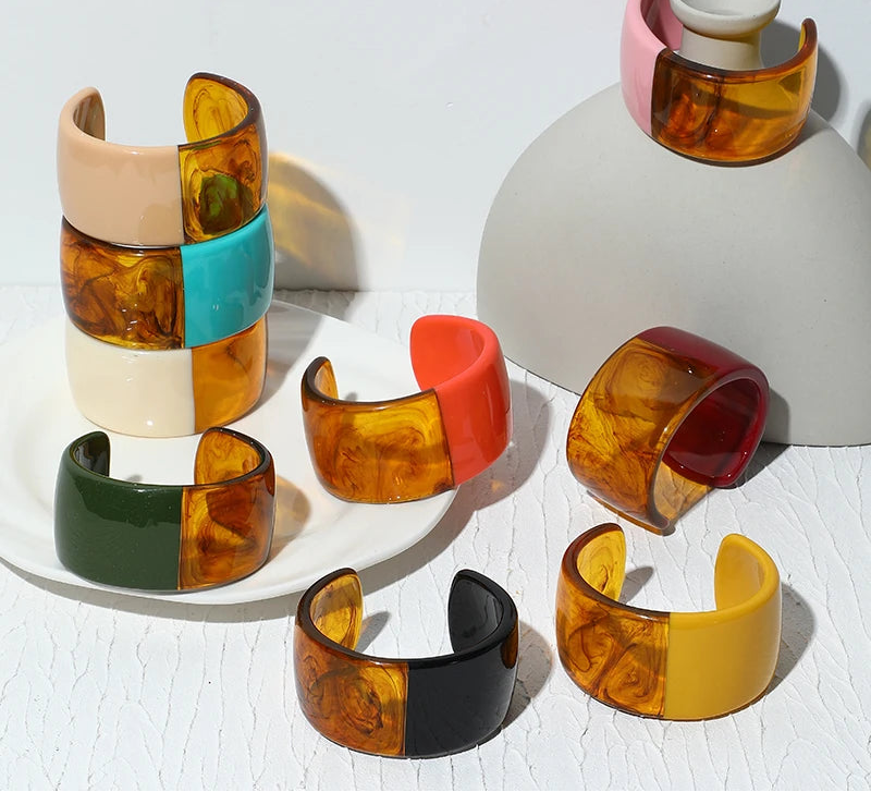 Echo Tone Cuff (3.03" diameter) - 10 colors - hello baabs 