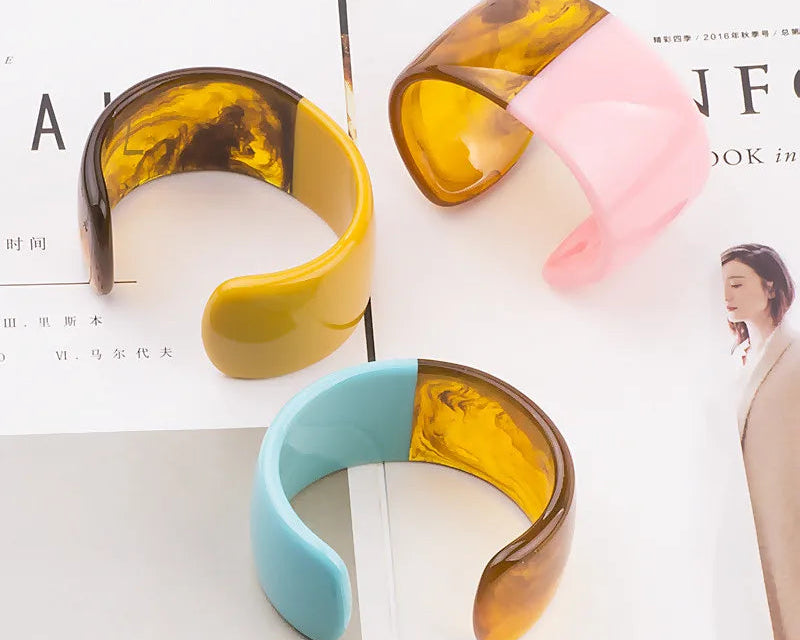 Echo Tone Cuff (3.03" diameter) - 10 colors - hello baabs 