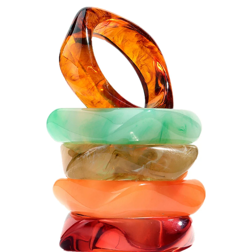 Eclectic Pop Bangle (2.50" diameter) - 13 colors - hello baabs 