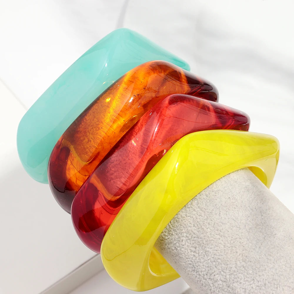 Eclectic Pop Bangle (2.50" diameter) - 13 colors - hello baabs 