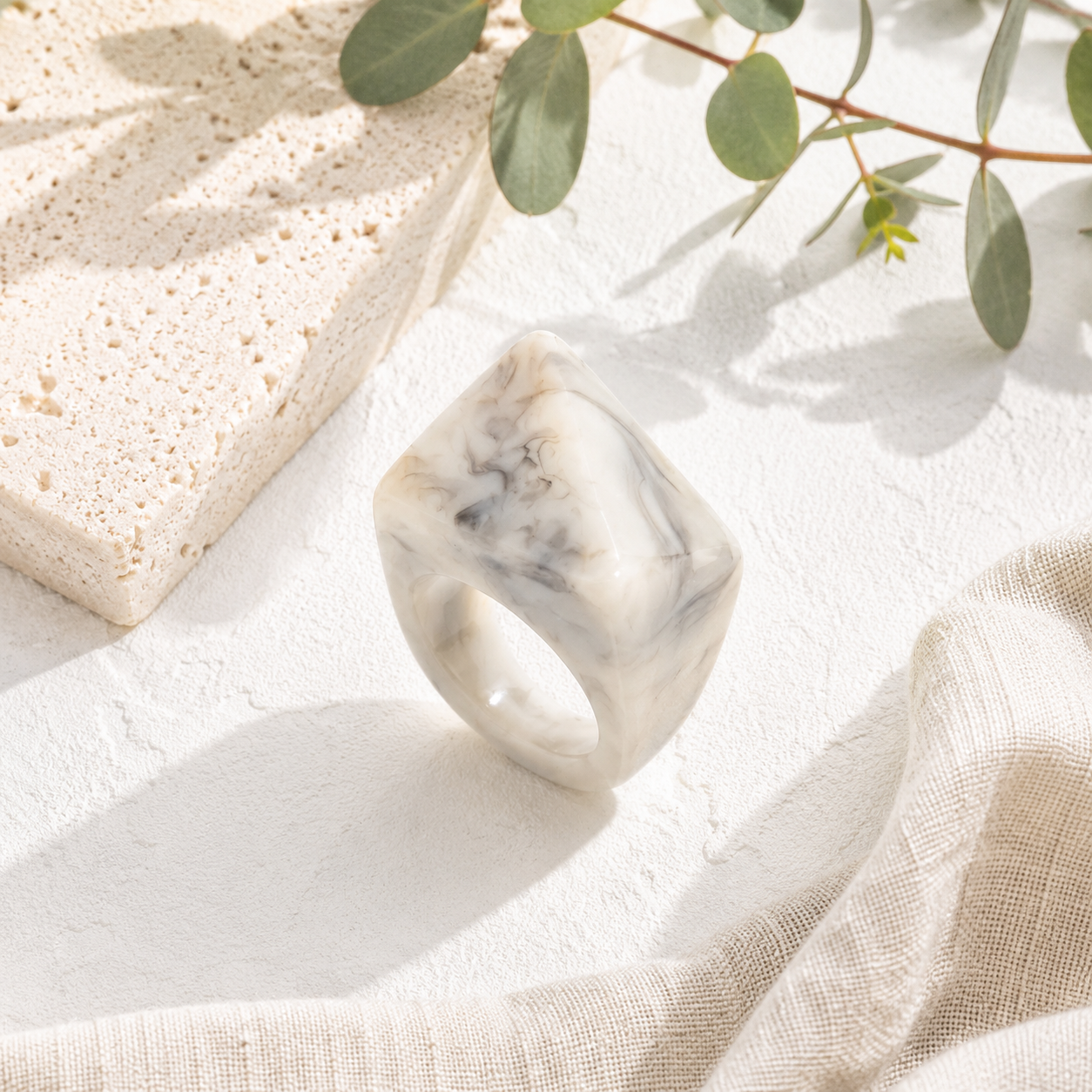 Edge Theory Rings (size 6) - 6 colors - Hello Baabs