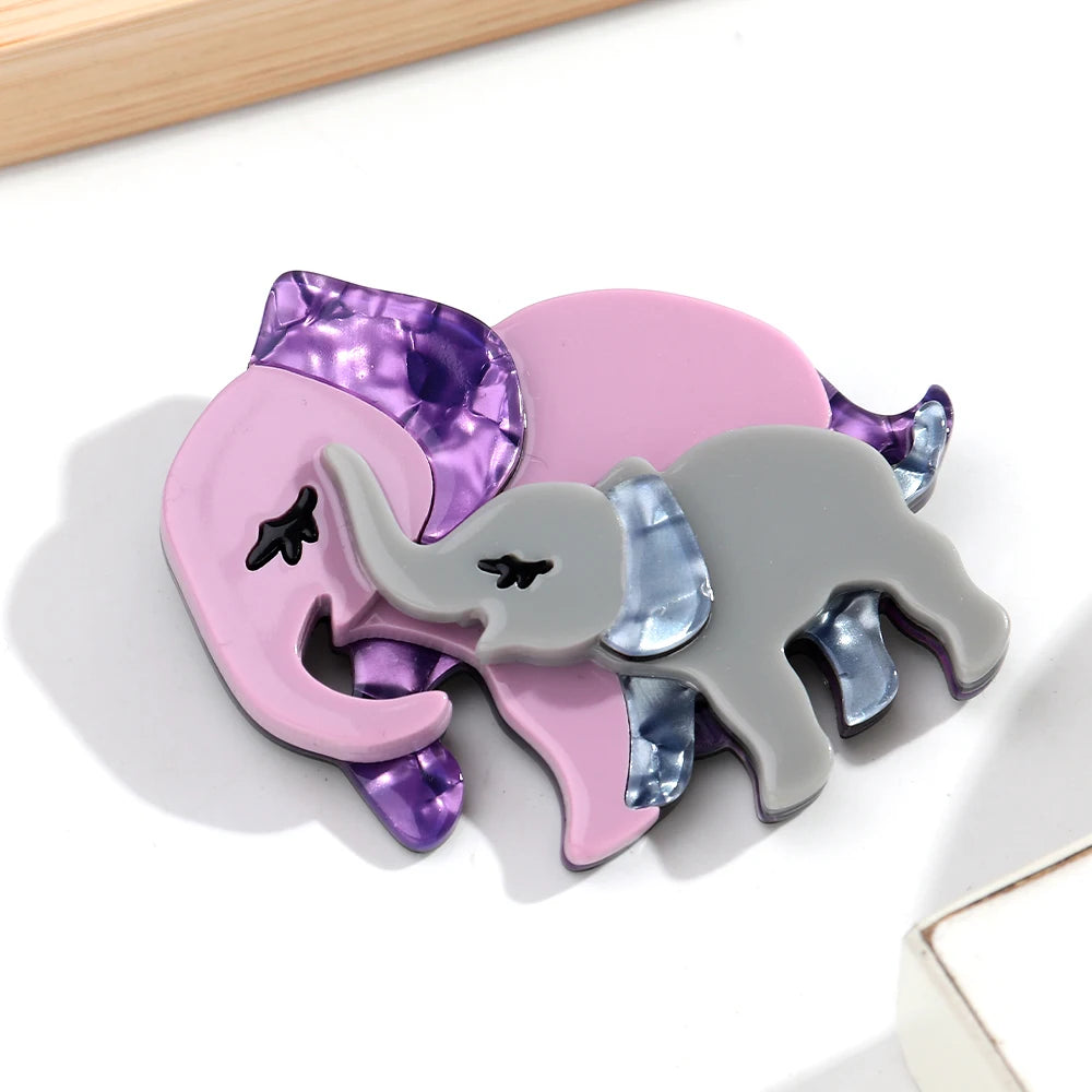 Ele-Fun Duo Brooch - Hello Baabs